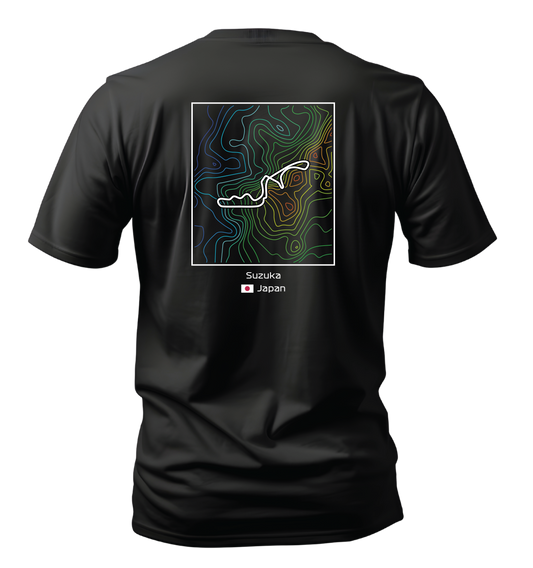 Formula 1 Topographical T-Shirt - Suzuka