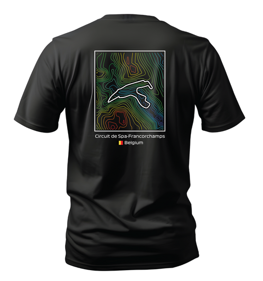 Formula 1 Topographical T-Shirt - SPA