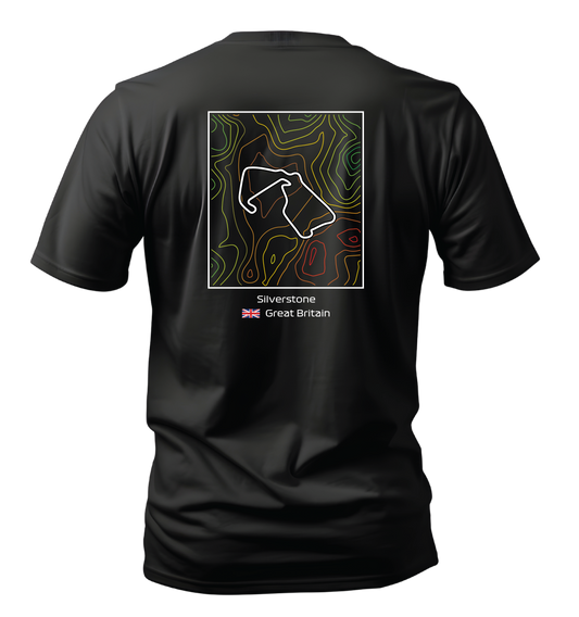 Formula 1 Topographical T-Shirt - Silverstone