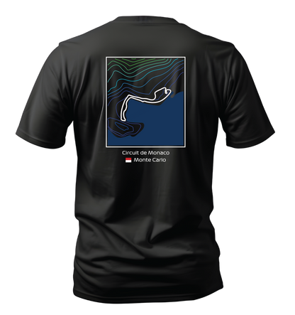 Formula 1 Topographical T-Shirt - Monaco