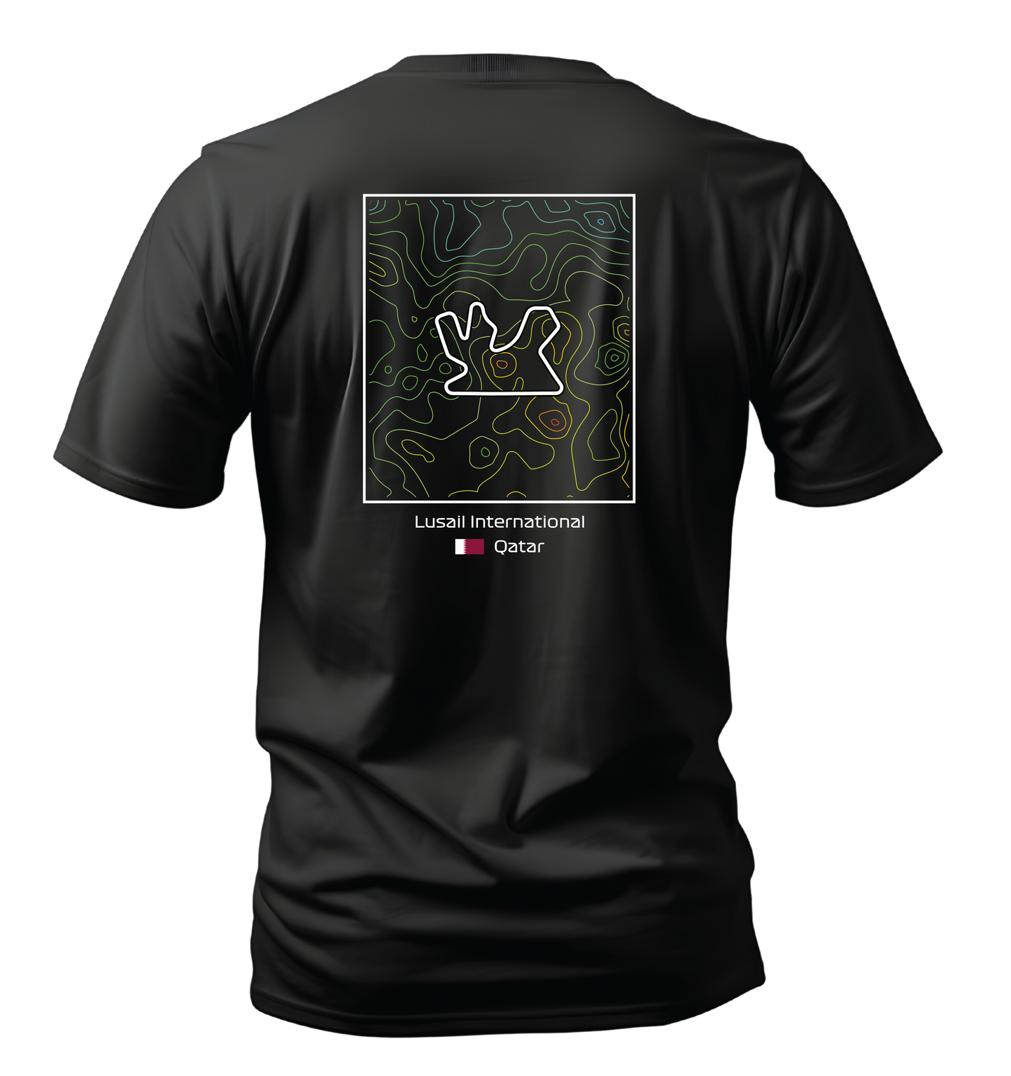 Formula 1 Topographical T-Shirt - Lusail