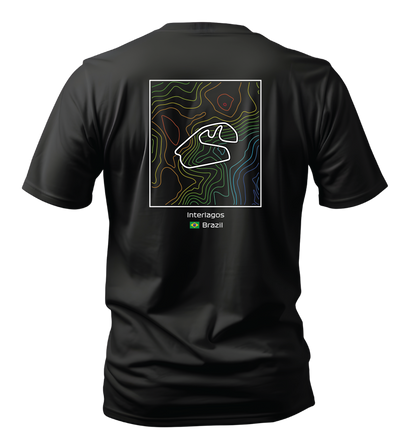 Formula 1 Topographical T-Shirt - Interlagos