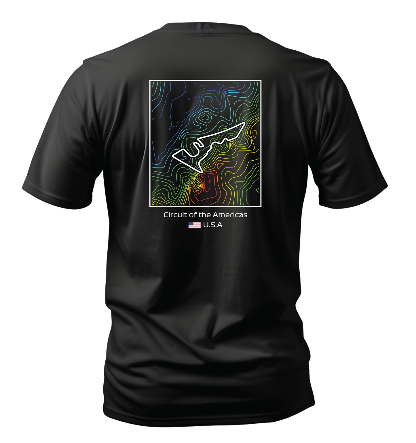 Formula 1 Topographical T-Shirt - COTA