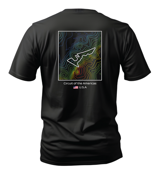 Formula 1 Topographical T-Shirt - COTA